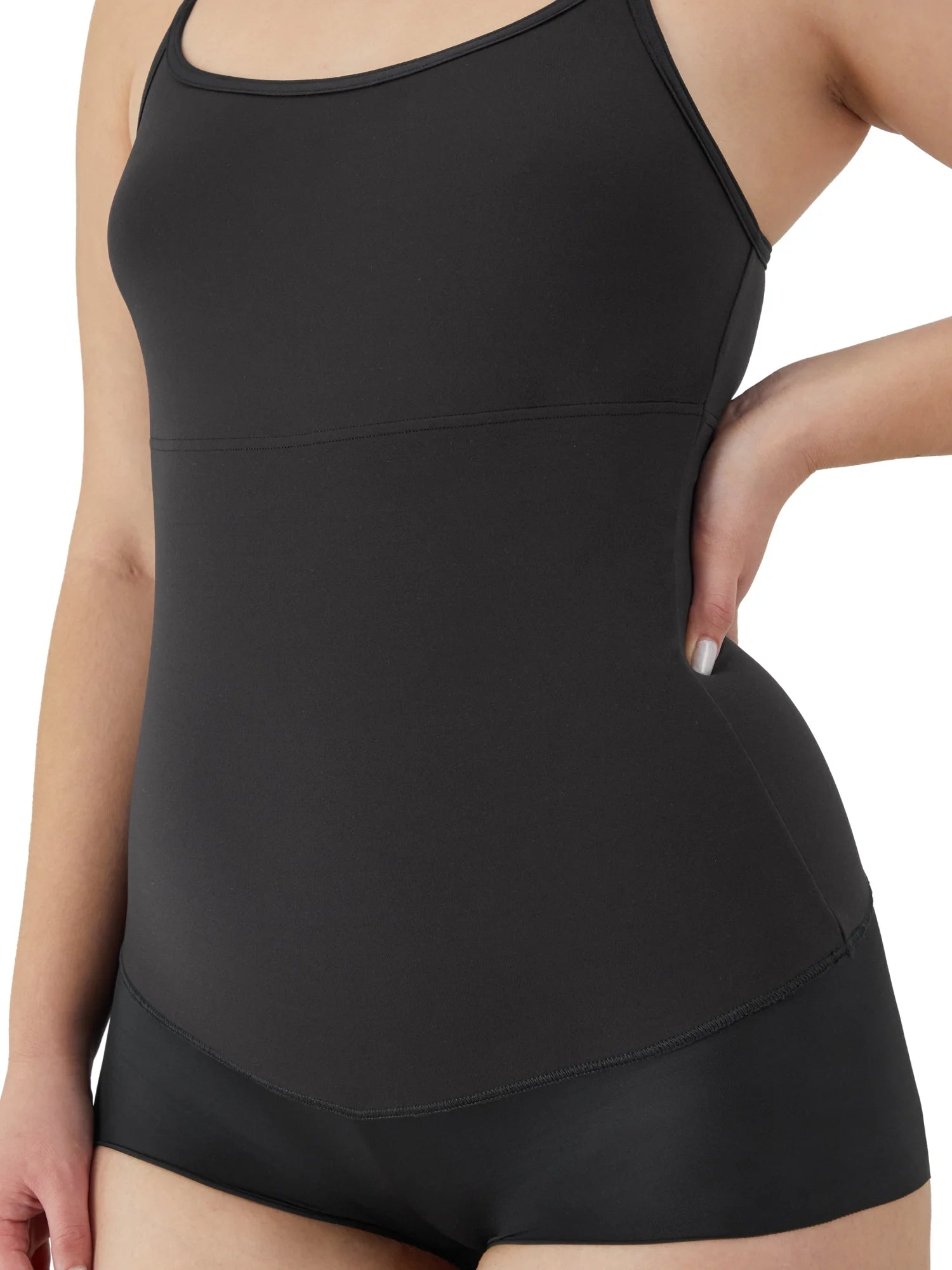 Womens Shapewear, Firm Tummy Control Body Shaper, Smoothing No-Show Slimming Shapewear, W83055